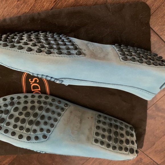 Tod's Gommino Suede Driving Loafers - Picture 2 of 2